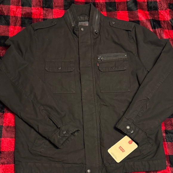 Levi's Other - NWT Levi's Men's Black Military Field Jacket